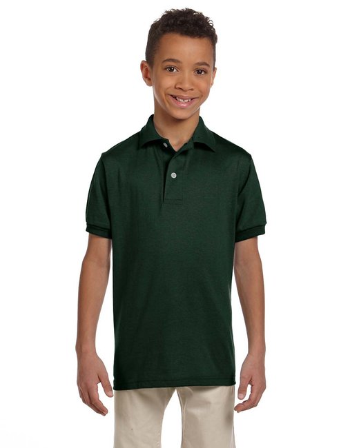Jerzees Youth SpotShield™ Stain-Resistant Jersey Polo Jerzees