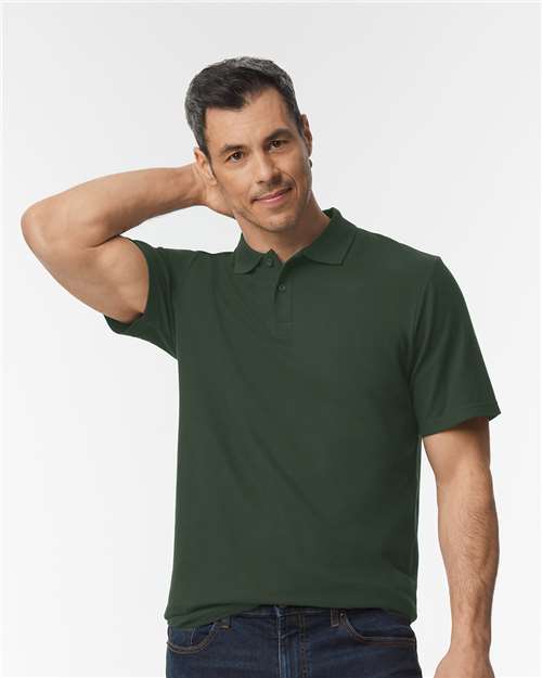 Softstyle® Adult Pique Polo - Gildan | Modern, Comfortable, and Embroidery-Ready Gildan