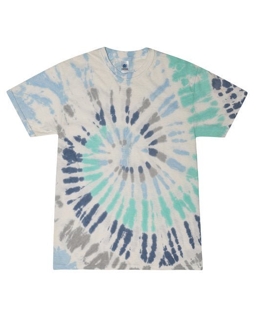 Custom Rainbow Spiral Tie-Dye T-Shirt – Bright & One-of-a-Kind Tie-Dye