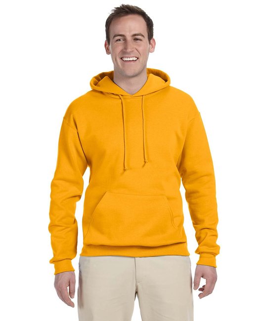 Jerzees Adult NuBlend® Fleece Pullover Hooded Sweatshirt – Soft, Durable, and Pill-Resistant Jerzees Small Gold