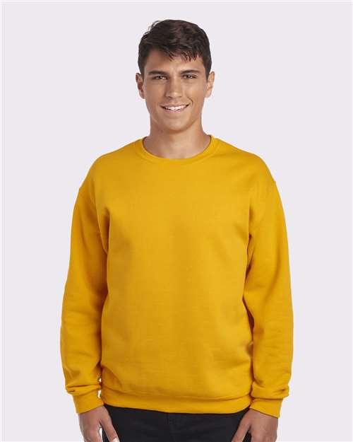 NuBlend® Crewneck Sweatshirt - JERZEES | Comfortable, Durable, and Customizable Jerzees Smalll Gold