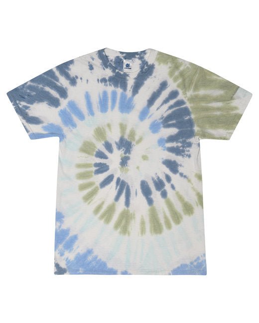 Custom Rainbow Spiral Tie-Dye T-Shirt – Bright & One-of-a-Kind Tie-Dye