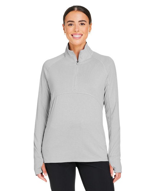 Puma Golf Ladies' Bandon Quarter-Zip – Moisture-Wicking, Stretch Performance Puma Small High Rise