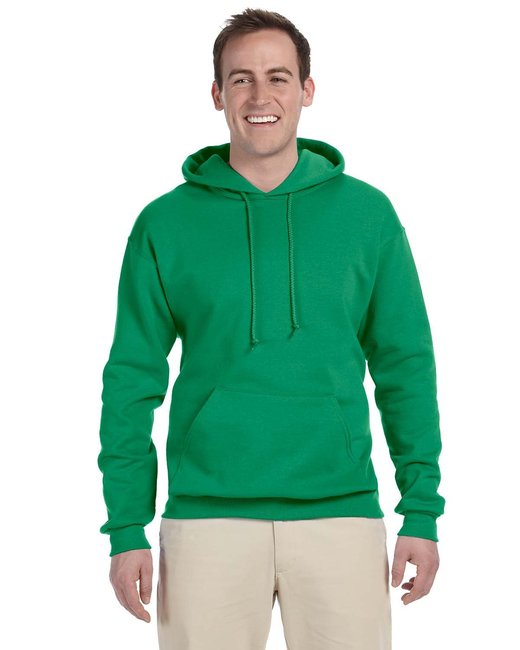 Jerzees Adult NuBlend® Fleece Pullover Hooded Sweatshirt – Soft, Durable, and Pill-Resistant Jerzees Small Kelly Green