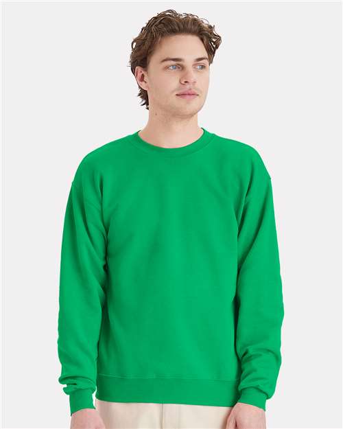 Ecosmart® Crewneck Sweatshirt - Hanes | Sustainable, Durable, and Customizable Hanes Small Kelly