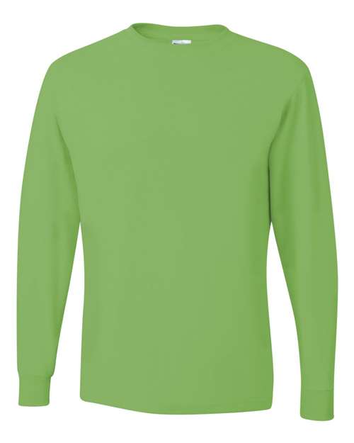 Dri-Power® Long Sleeve 50/50 T-Shirt - JERZEES | Performance and Comfort Combined Jerzees