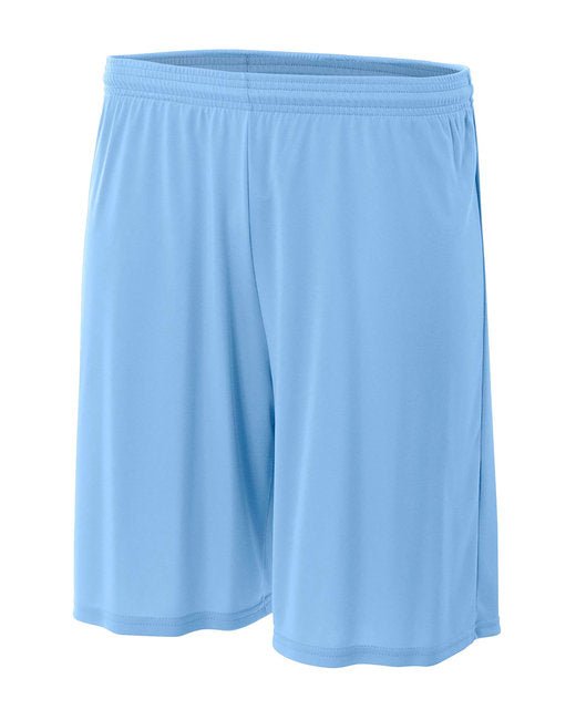 Custom Youth Performance Shorts – 6-Inch Inseam & Cooling Fabric Shorts A4 X-Small Light Blue