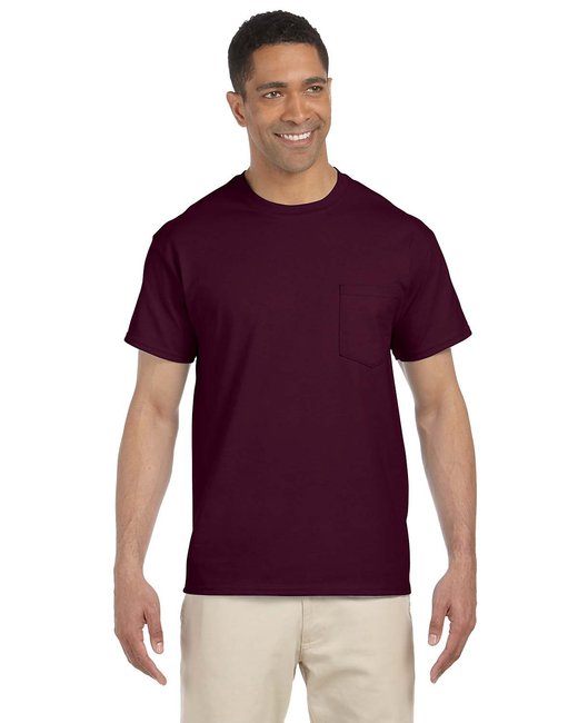 Custom Ultra Cotton® Pocket T-Shirt – Durable & Eco-Friendly Design Pocket T-Shirt Gildan