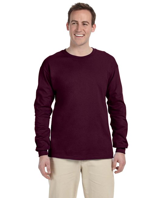 Custom Gildan Ultra Cotton® Long-Sleeve T-Shirt – Soft & Sustainable Long Sleeve Gildan