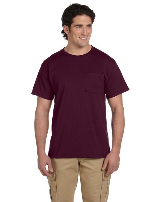 Custom DRI-POWER® Pocket T-Shirt – Moisture-Wicking & Durable Pocket T-Shirt Jerzees