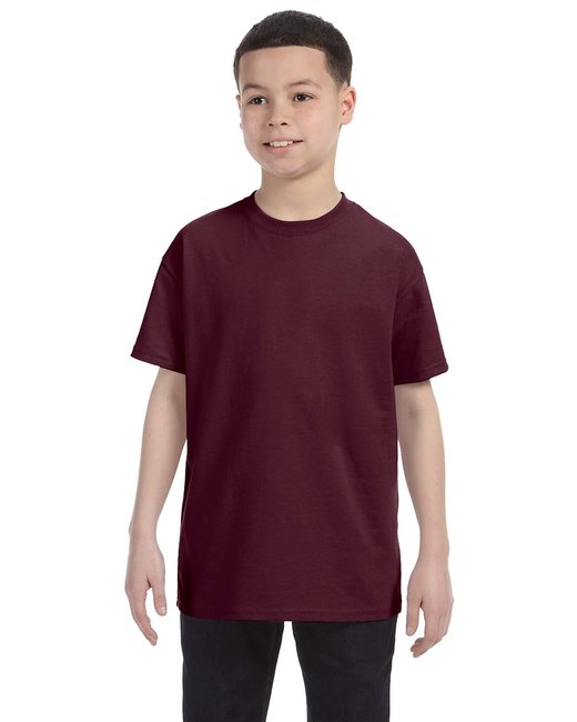 Custom Youth DRI-POWER® T-Shirt – Moisture-Wicking & Durable Jerzees X-Small Maroon
