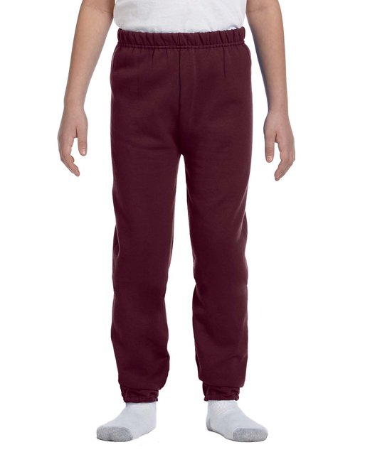 Jerzees Youth NuBlend® Fleece Sweatpant – Soft, Durable, and Custom-Ready Jerzees Small Maroon