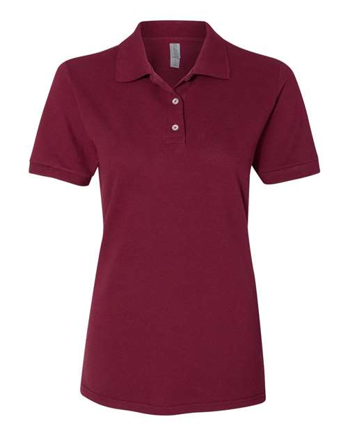 Women’s 100% Ring-Spun Cotton Piqué Polo - JERZEES | Comfortable, Pre-Shrunk, and Embroidery-Ready Jerzees