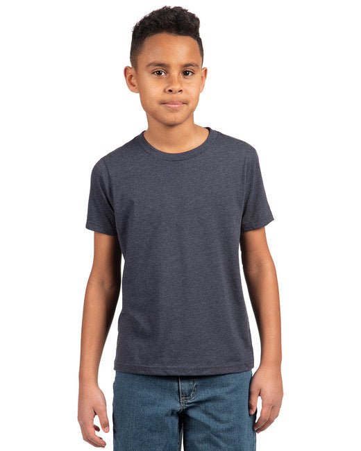 Custom Youth CVC Crew T-Shirt – Comfortable, Durable & Sustainable SOYT Printing Company X-Small Midnight Navy