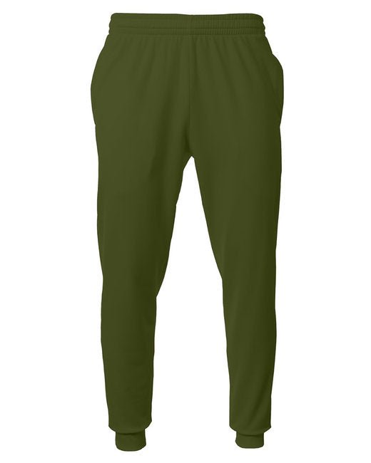 A4 Youth Sprint Fleece Jogger – Lightweight, Warm, and Durable A4 Small Military Green