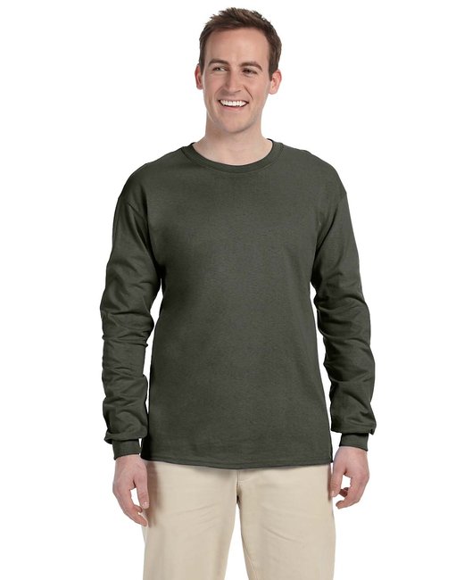 Custom Gildan Ultra Cotton® Long-Sleeve T-Shirt – Soft & Sustainable Long Sleeve Gildan