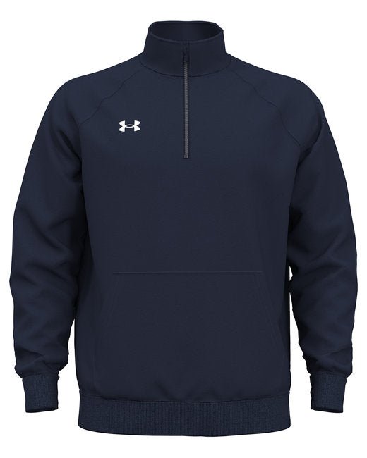 Under Armour Men's Rival Fleece Quarter-Zip – Warm, Comfortable, and Versatile Under Armour Small Navy Blue