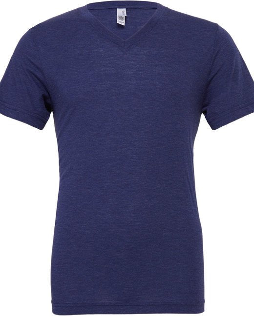 Custom Triblend V-Neck T-Shirt – Unisex, Pre-Shrunk & Eco-Friendly V-Neck Bella Canvas