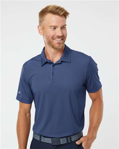 Diamond Dot Print Polo - Adidas | Stylish, Sustainable, and High-Performance Addidas