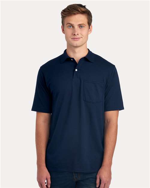 Dri-Power® Polo With Pocket - JERZEES | Moisture-Wicking, Durable, and Custom-Ready Jerzees