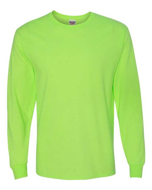 Dri-Power® Long Sleeve 50/50 T-Shirt - JERZEES | Performance and Comfort Combined Jerzees