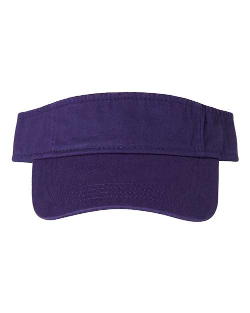 Bio-Washed Visor - Valucap | Durable, Comfortable, and Custom-Ready Valucap