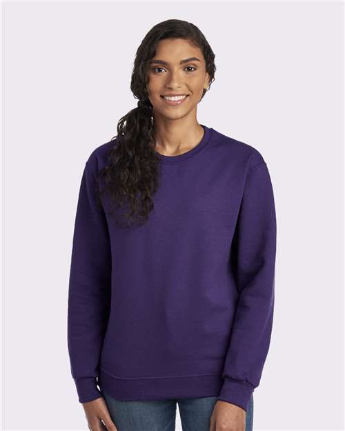 NuBlend® Crewneck Sweatshirt - JERZEES | Comfortable, Durable, and Customizable Jerzees Smalll Purple