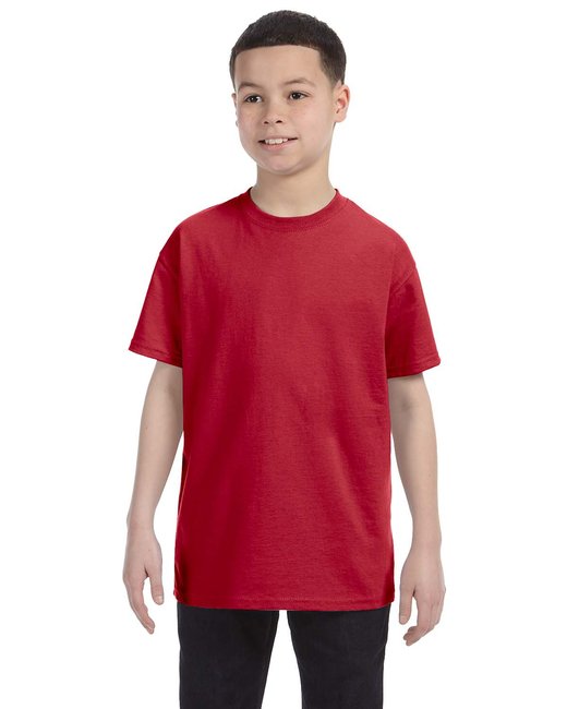 Custom Youth DRI-POWER® T-Shirt – Moisture-Wicking & Durable Jerzees X-Small Red