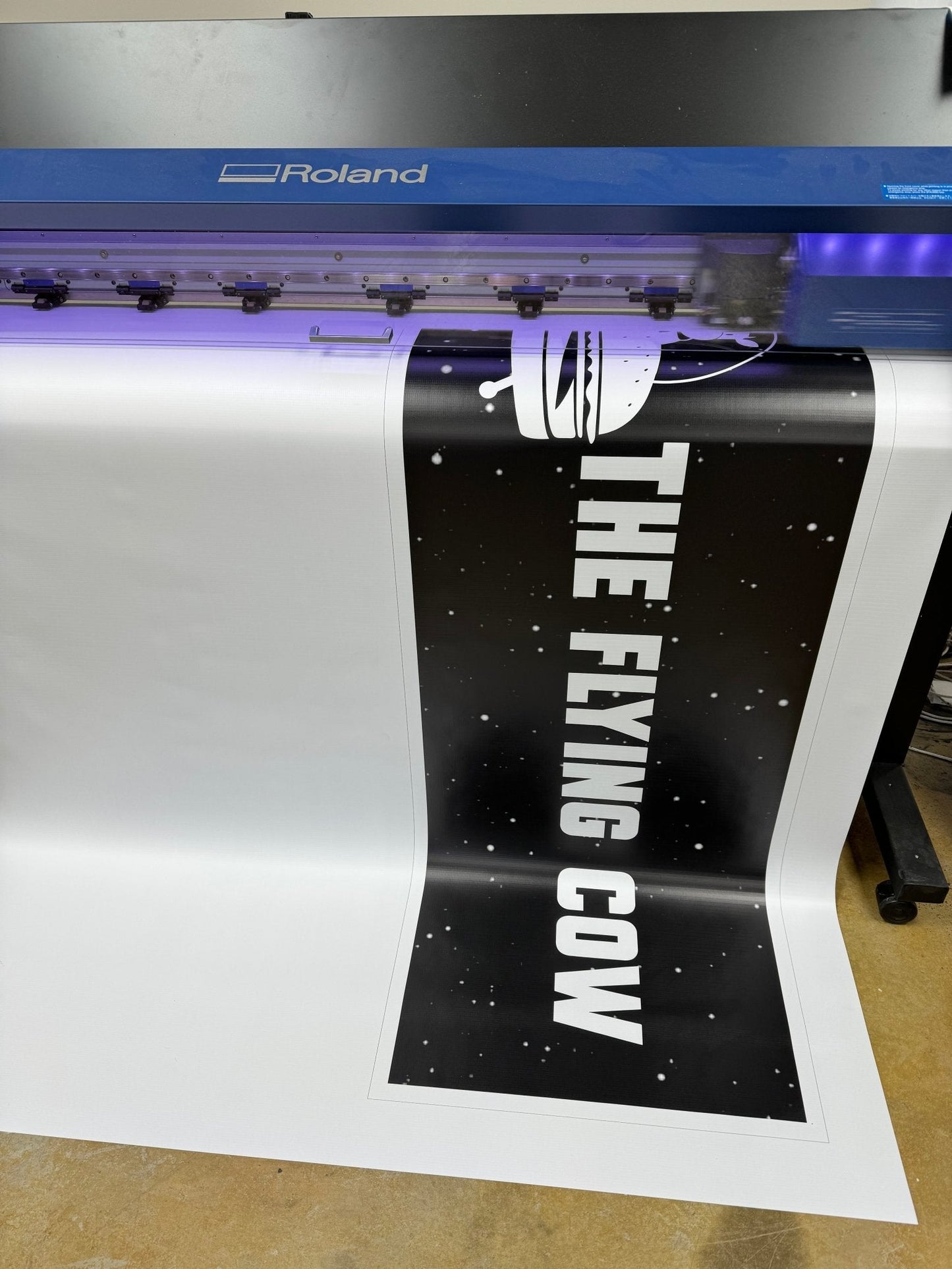 Custom Mesh Indoor/Outdoor Banner, Next Day Pick Up! Show Off Your Threads