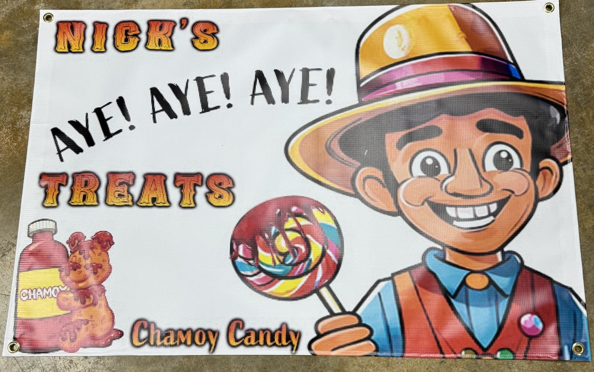 Custom Mesh Indoor/Outdoor Banner, Next Day Pick Up! Show Off Your Threads