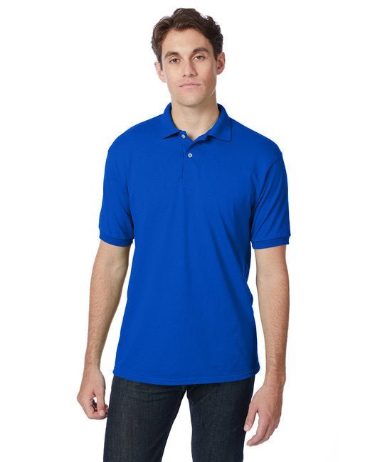 Hanes Adult EcoSmart® Jersey Knit Polo Hanes