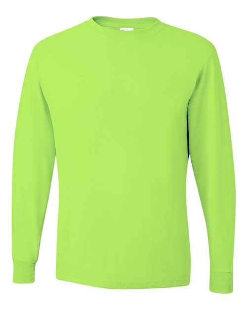 Dri-Power® Long Sleeve 50/50 T-Shirt - JERZEES | Performance and Comfort Combined Jerzees