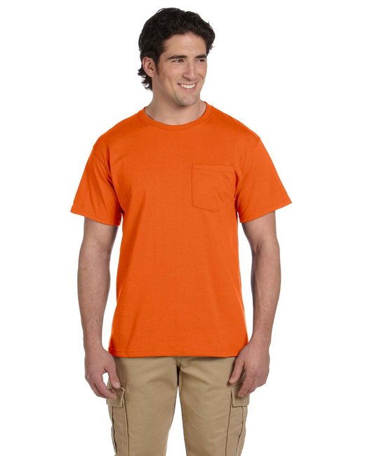 Custom DRI-POWER® Pocket T-Shirt – Moisture-Wicking & Durable Pocket T-Shirt Jerzees