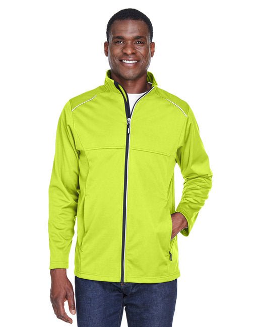 Custom CORE365 Men’s Techno Lite Tech-Shell – Waterproof & Durable Sweater Core 365 Safety Yellow Small