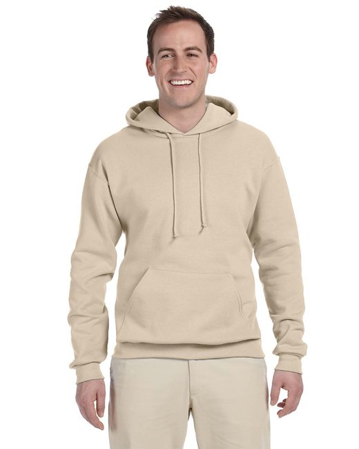 Jerzees Adult NuBlend® Fleece Pullover Hoodie – Soft, Durable, and Pill-Resistant Jerzees Small Sandstone