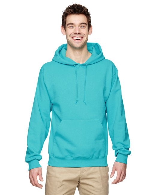 Jerzees Adult NuBlend® Fleece Pullover Hoodie – Soft, Durable, and Pill-Resistant Jerzees Small Scuba Blue