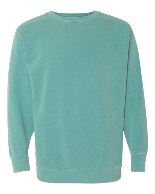 Garment-Dyed Sweatshirt - Comfort Colors | Relaxed, Durable, and Eco-Friendly Comfort Colors Small Seafoam