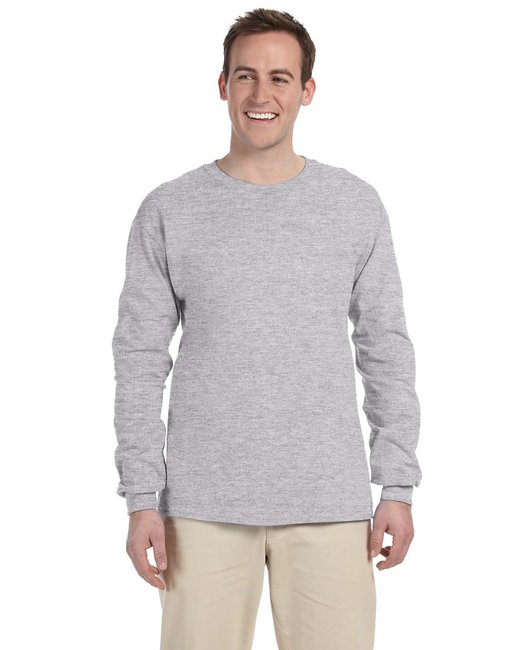 Custom Gildan Ultra Cotton® Long-Sleeve T-Shirt – Soft & Sustainable Long Sleeve Gildan