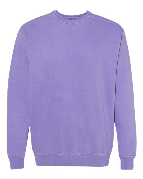 Garment-Dyed Sweatshirt - Comfort Colors | Relaxed, Durable, and Eco-Friendly Comfort Colors Small Violet