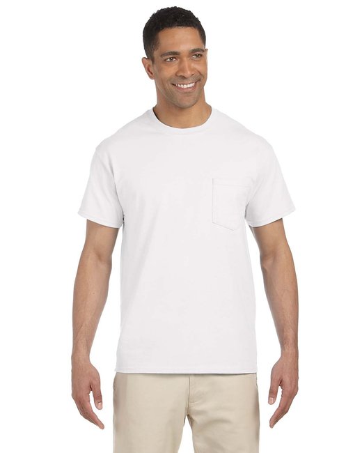 Custom Ultra Cotton® Pocket T-Shirt – Durable & Eco-Friendly Design Pocket T-Shirt Gildan