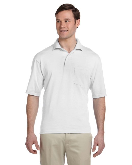 Jerzees Adult SpotShield™ Stain-Resistant Pocket Jersey Polo Jerzees