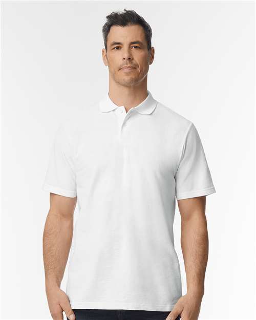 Softstyle® Adult Pique Polo - Gildan | Modern, Comfortable, and Embroidery-Ready Gildan