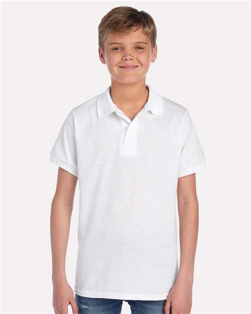 Youth Dri-Power® Polo - JERZEES | Comfortable, Durable, and Moisture-Wicking Jerzees