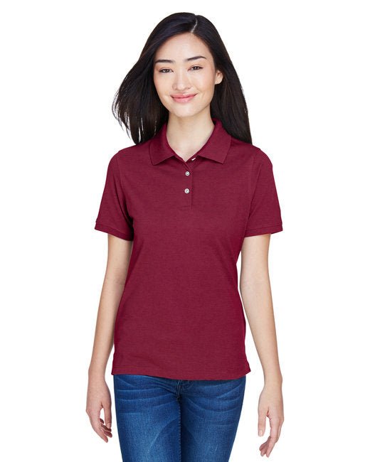 Harriton Ladies' Easy Blend™ Wrinkle-Resistant Polo Harriton