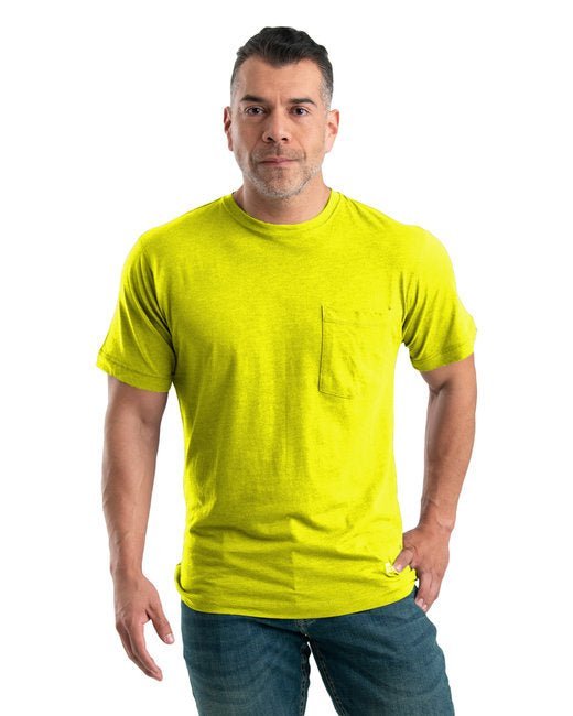 Berne Men's Lightweight Performance Pocket T-Shirt – Moisture-Wicking and Durable Berne