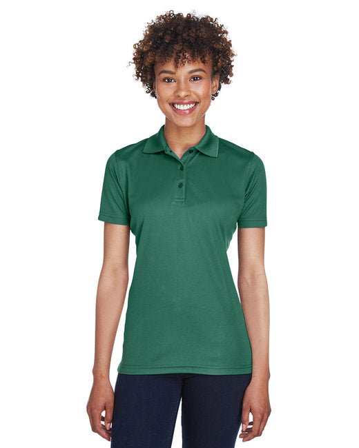 Women’s Slim Fit Piqué Polo with Custom Logo Options – Ideal for Corporate Teams Polo Team 365 Small Forest Green