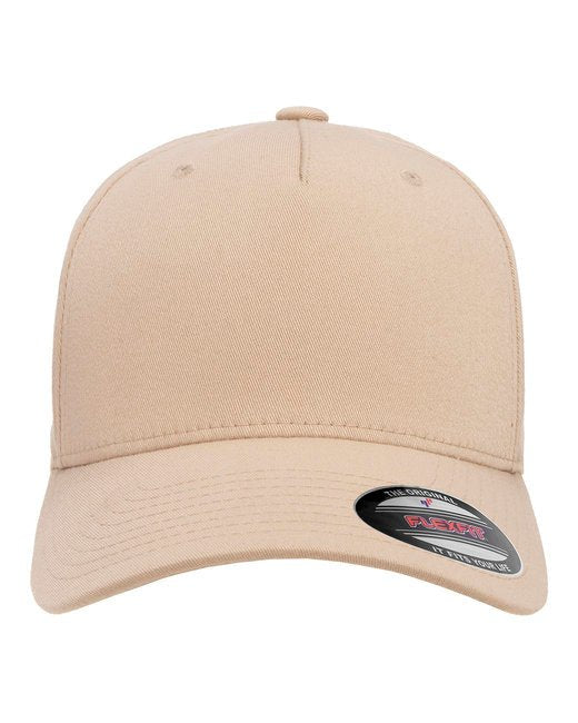 Customizable Mid-Profile Retro Trucker Cap – Durable Style with Online Design Show Off Your Threads Printing Company One Size Khaki