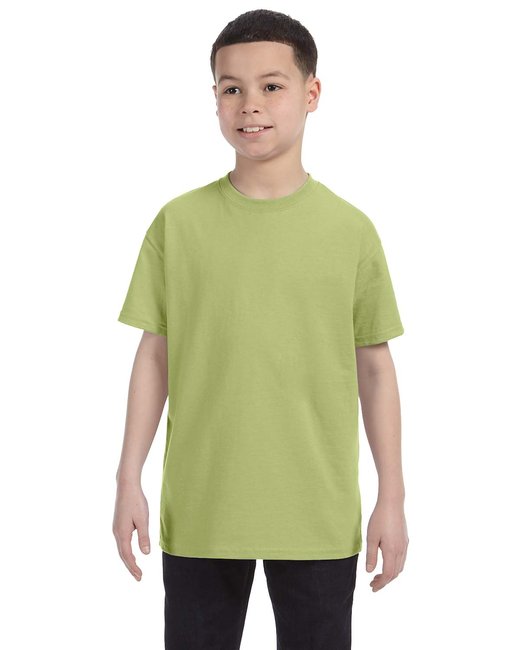 Gildan Youth Heavy Cotton™ T-Shirt – Reliable, Comfortable, Eco-Conscious SOYT Printing Company X-Small Kiwi Green