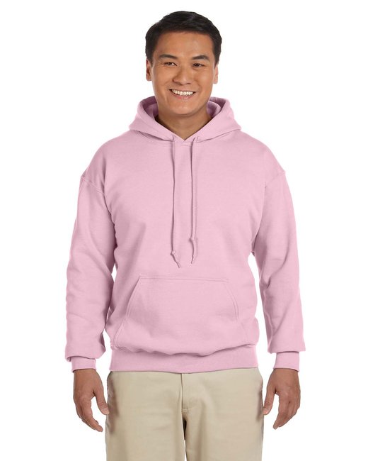 Custom Heavy Blend Hooded Sweatshirt – Durable & Sustainable Hoodie Gildan Small Light Pink
