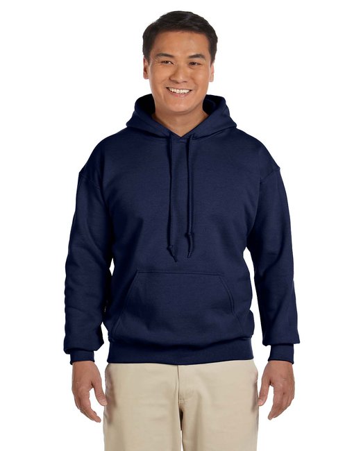 Custom Heavy Blend Hooded Sweatshirt – Durable & Sustainable Hoodie Gildan Small Navy